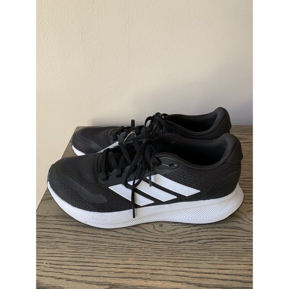 NWT adidas Women's Runfalcon 5 Running Shoes Black/White- Size 9 - Picture 7 of 14